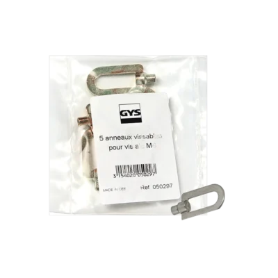 GYS M4 Aluminum Screwable Dent Pulling Rings 050297 5-Pack