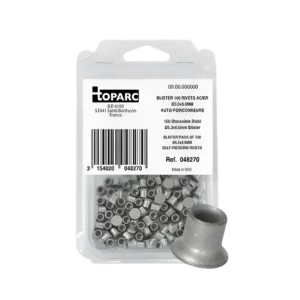 Pack+of+100+Self+Piercing+Rivets+5.3x6mm+(048270