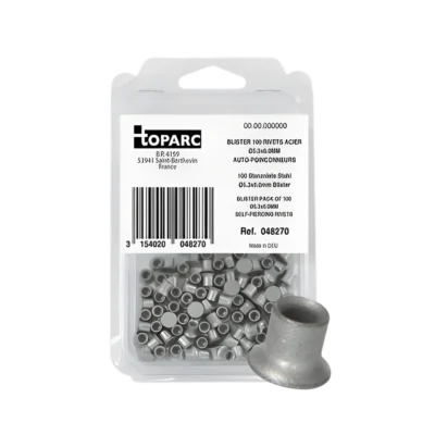 Pack+of+100+Self+Piercing+Rivets+5.3x6mm+(048270