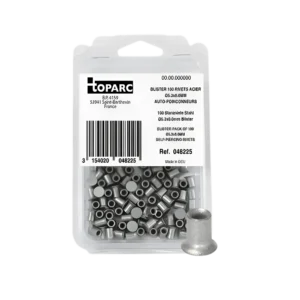 Pack+of+100+Self+Piercing+Rivets+5.3x7mm+(048256)
