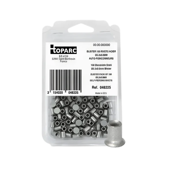 Pack+of+100+Self+Piercing+Rivets+5.3x7mm+(048256) Pack+of+100+Self+Piercing+Rivets+5.3x7mm+(048256)