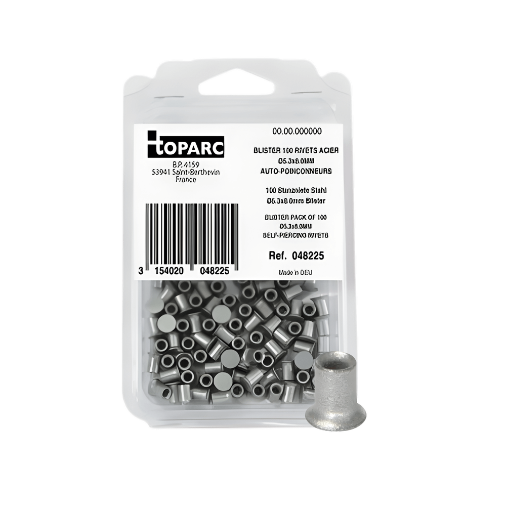 Pack+of+100+Self+Piercing+Rivets+5.3x7mm+(048256) Pack+of+100+Self+Piercing+Rivets+5.3x7mm+(048256)