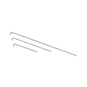 GYS 050792 set of 3 pulling rods in 180 mm, 300 mm and 400 mm lengths