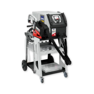 GYS GYSPOT PTI NEO 208–240V automotive resistance spot welder with liquid-cooled gun and mobile trolley for collision repair.