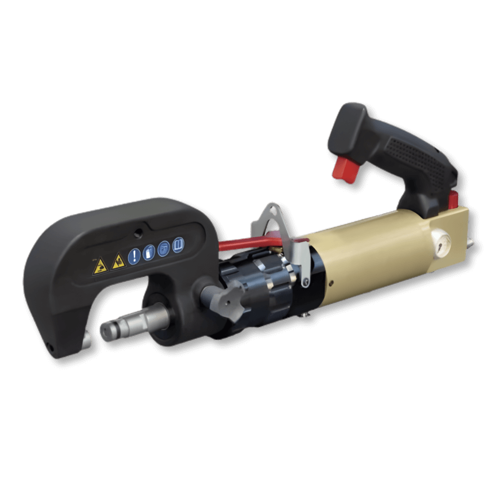 RIVETER+GYSPRESS+10T+(1) GYS GYSPRESS 10T 063303 air-powered automotive riveting machine with ergonomic handle, adjustable pressure controls and C-arm.